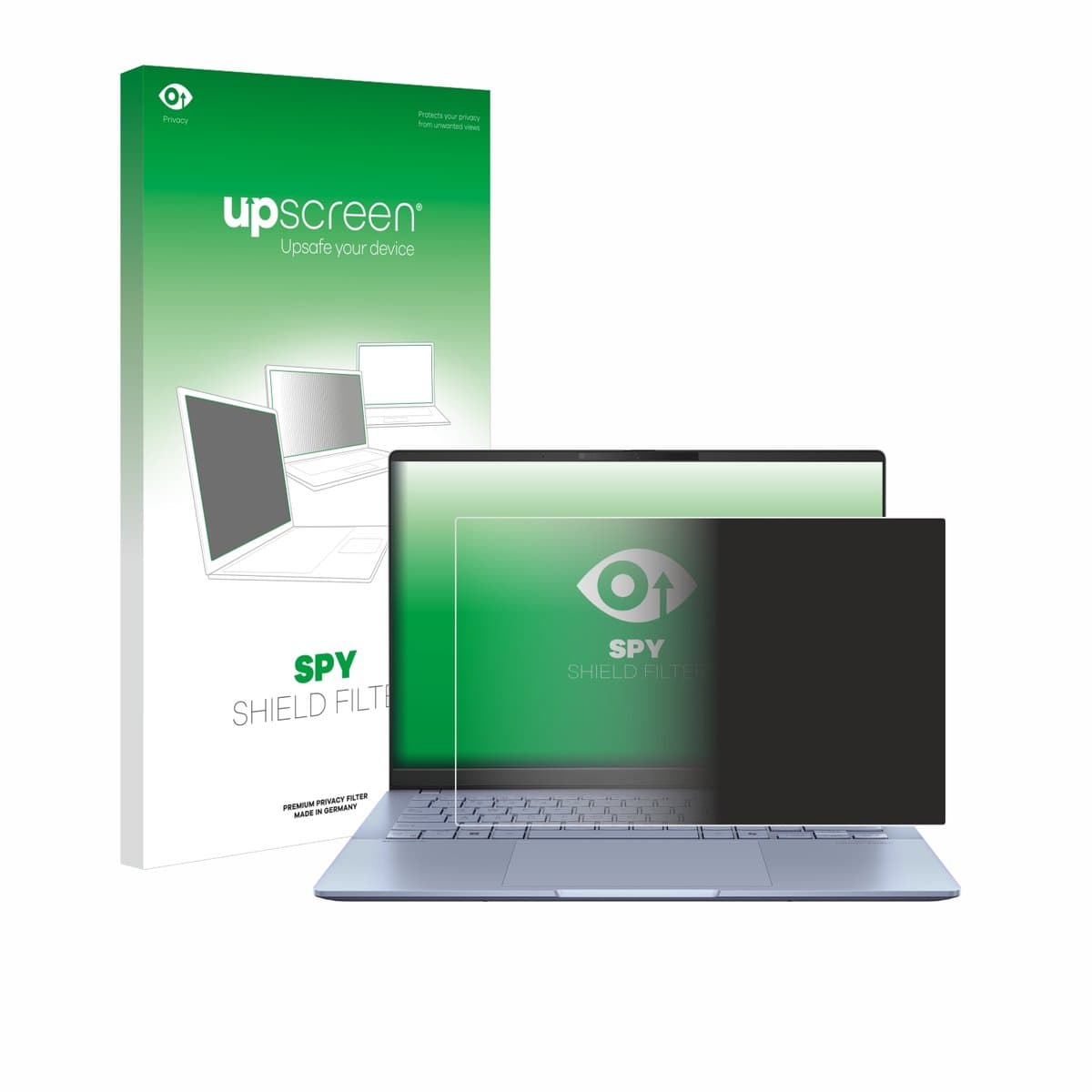 upscreen - privacyscherm voor ASUS Vivobook S 14 OLED S5406 - privacy filter screenfilter Blauwlichtfilter