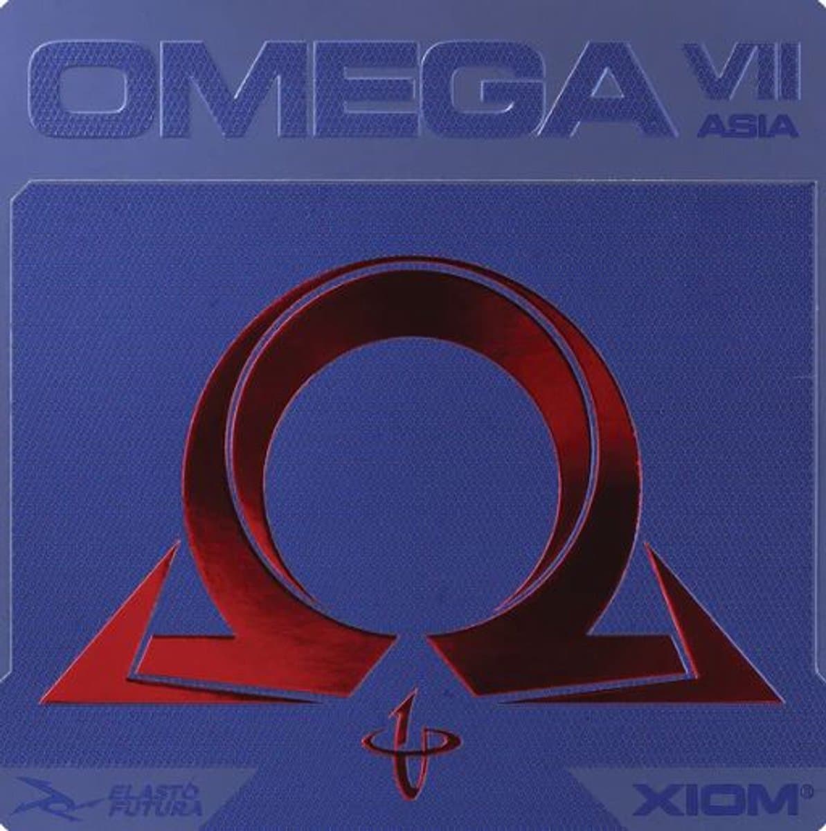 Xiom Omega 7 Asia - Zwart - Max - Tafeltennis Rubbers