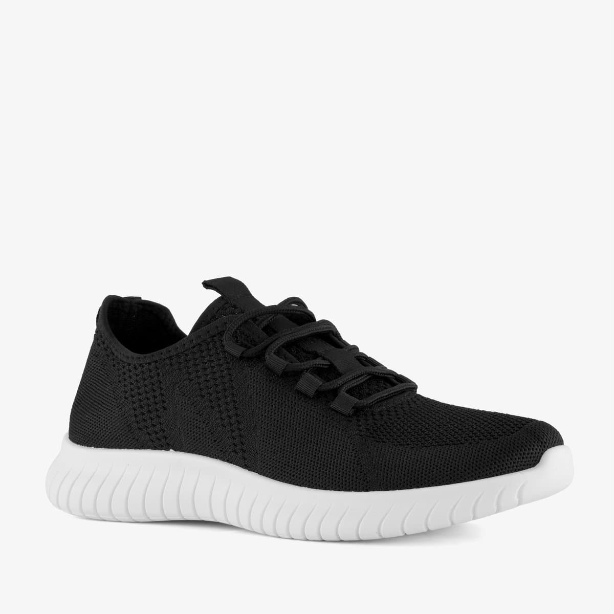 Heren sneakers zwart wit - Maat 40