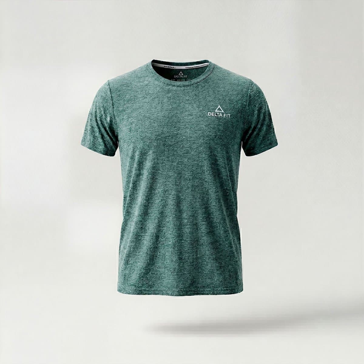 Delta Fit Hardloopshirt – Ultralicht & Ademend – Dry Mesh - Pine Green - Maat S