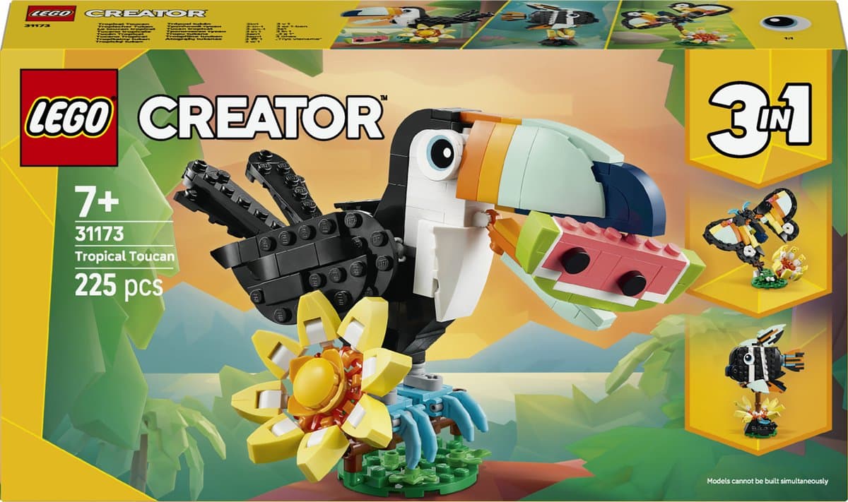 LEGO Creator 31173 Wilde dieren: tropische toekan