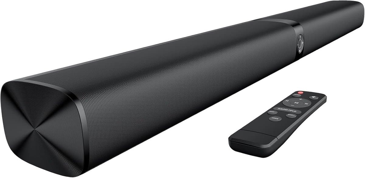TV Soundbar - Home Audio - Film Kijken - Afneembaar Ontwerp - 90 W Vermogen - Zwart