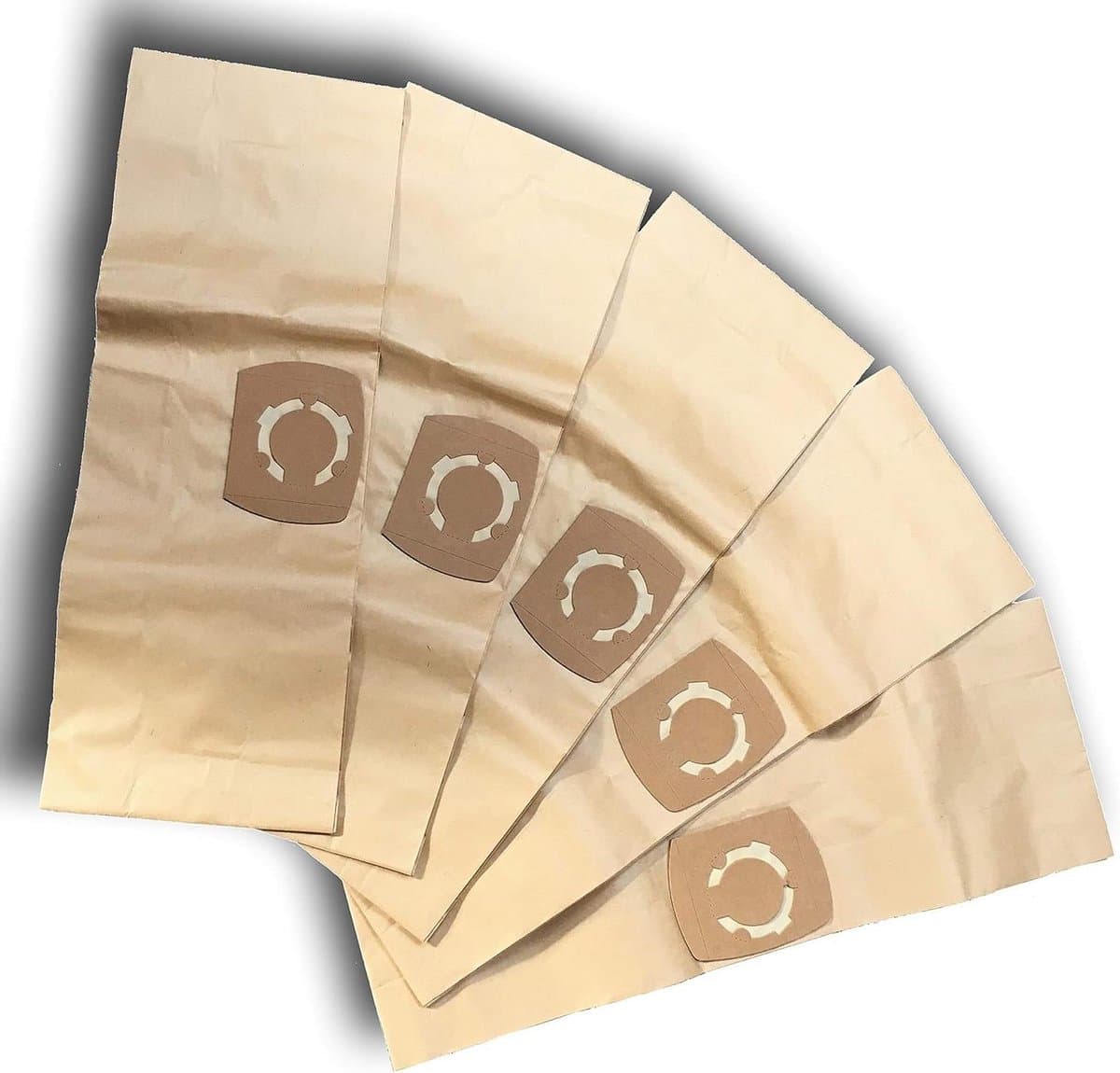 Stofzuigerzakken - Stofzakken Vlies - Stofvrij Werken - Hoge Filtratie - 5 Stuks - Wit