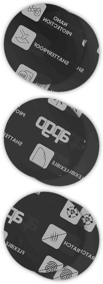 Hybride Beschermglas - Nano Glas Mat - Smartwatch Scherm - Flexibel Onbreekbaar - 6 Stuks - Mat