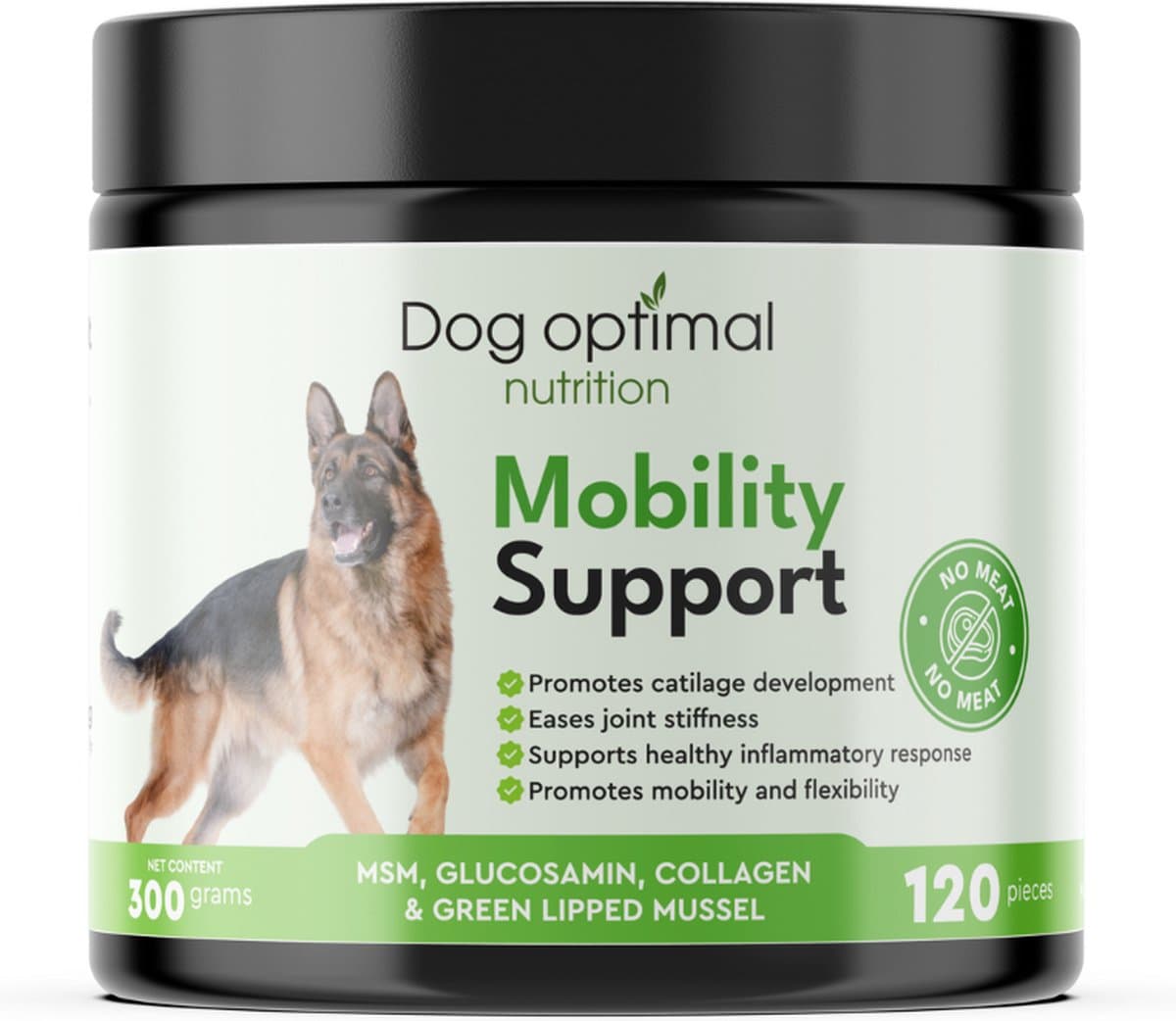 Dog Optimal Mobility Support - Gewrichten Supplement Hond - Artrose - Hondenkoekjes - 120 stuks