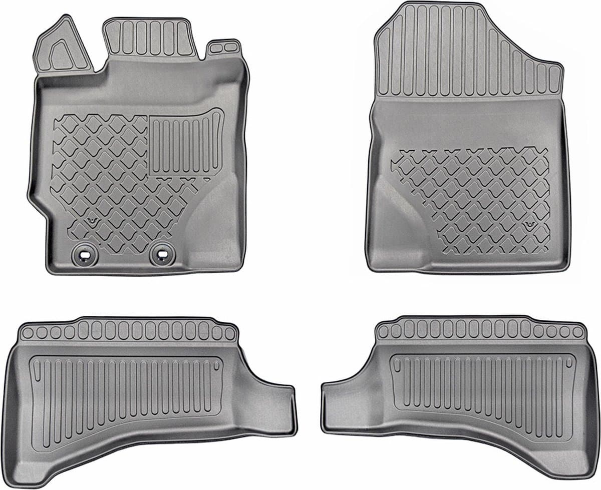 Tapis de sol Guardliner pour Toyota Yaris III Hybrid HB-3-5 09.2011-08.2020