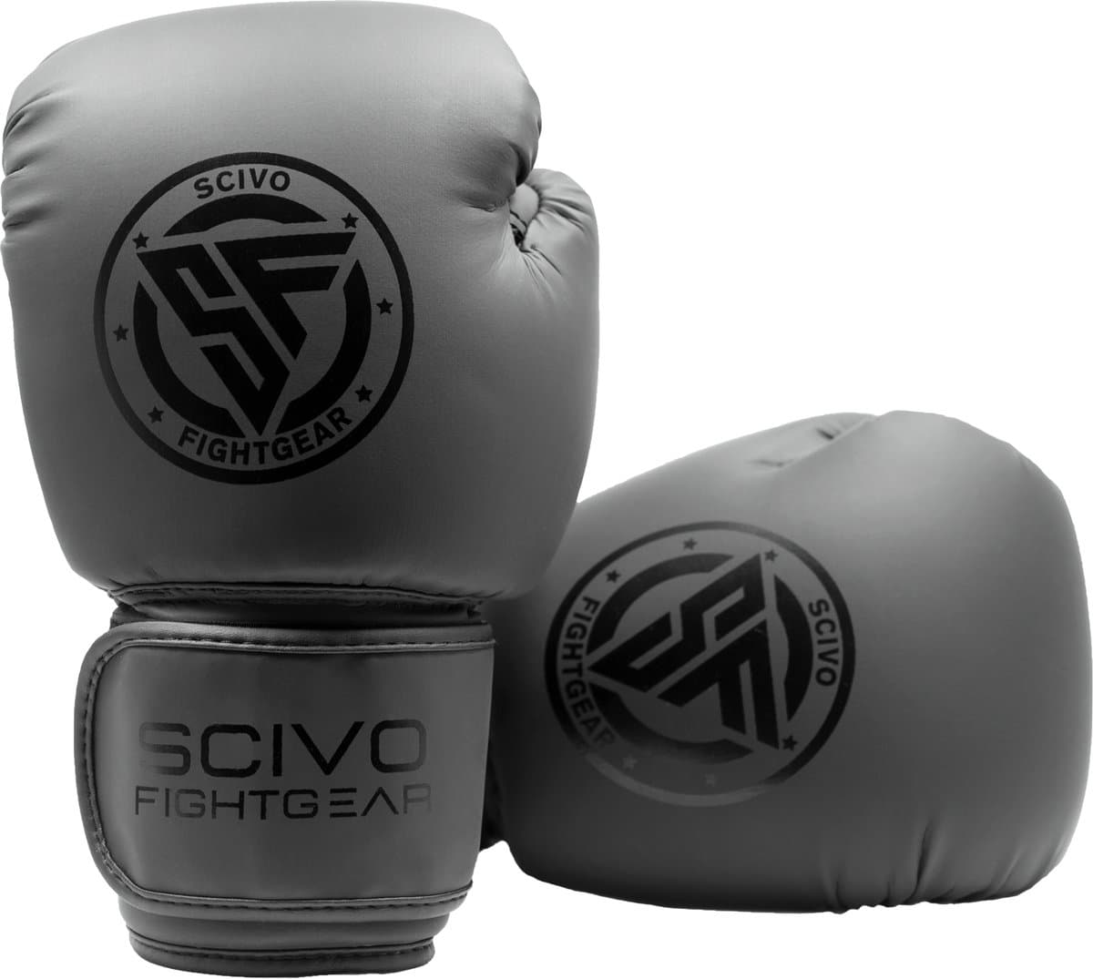 Stealth Kickboxing Gloves PU Black/Black