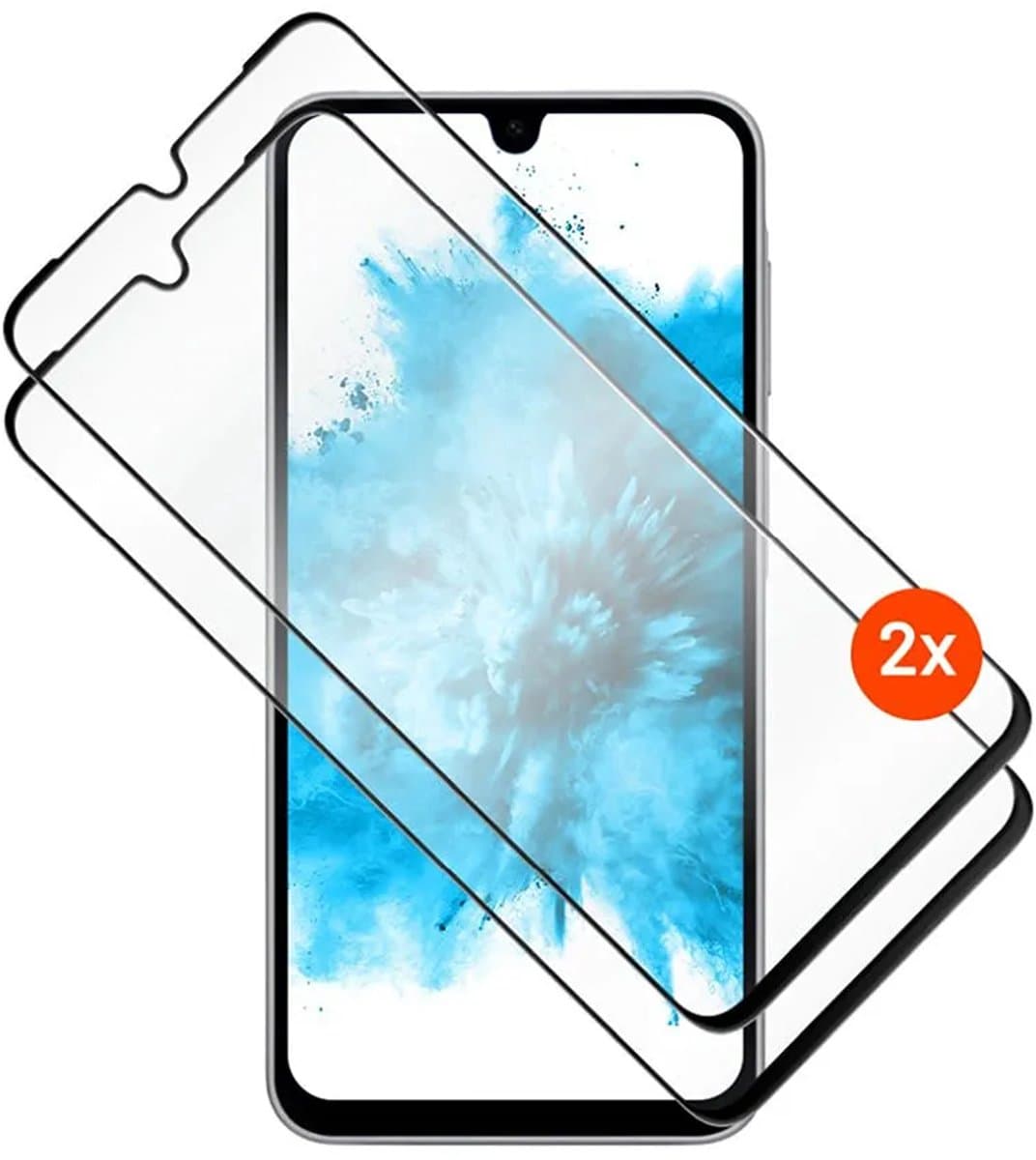 Fixed Full Cover 2.5d Screenprotector Voor Samsung Galaxy A17 4g 5g Transparant