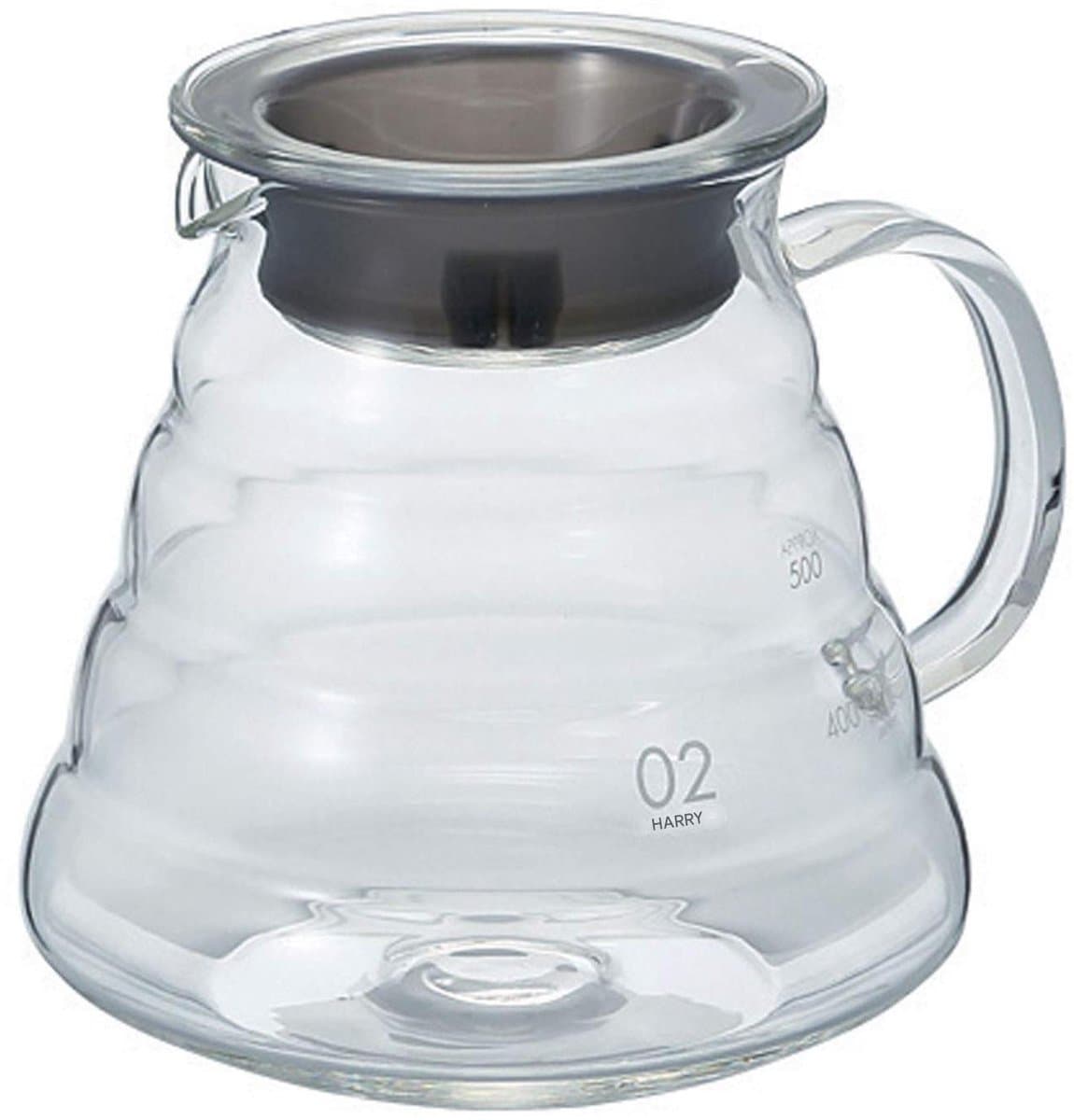 Pour Over Koffiepot - Koffiedripper - Geïsoleerde Glazen Deksels + Fijne Uitgietmond - 1 Stuk - Voor Huishoudens En Cafés Transparent