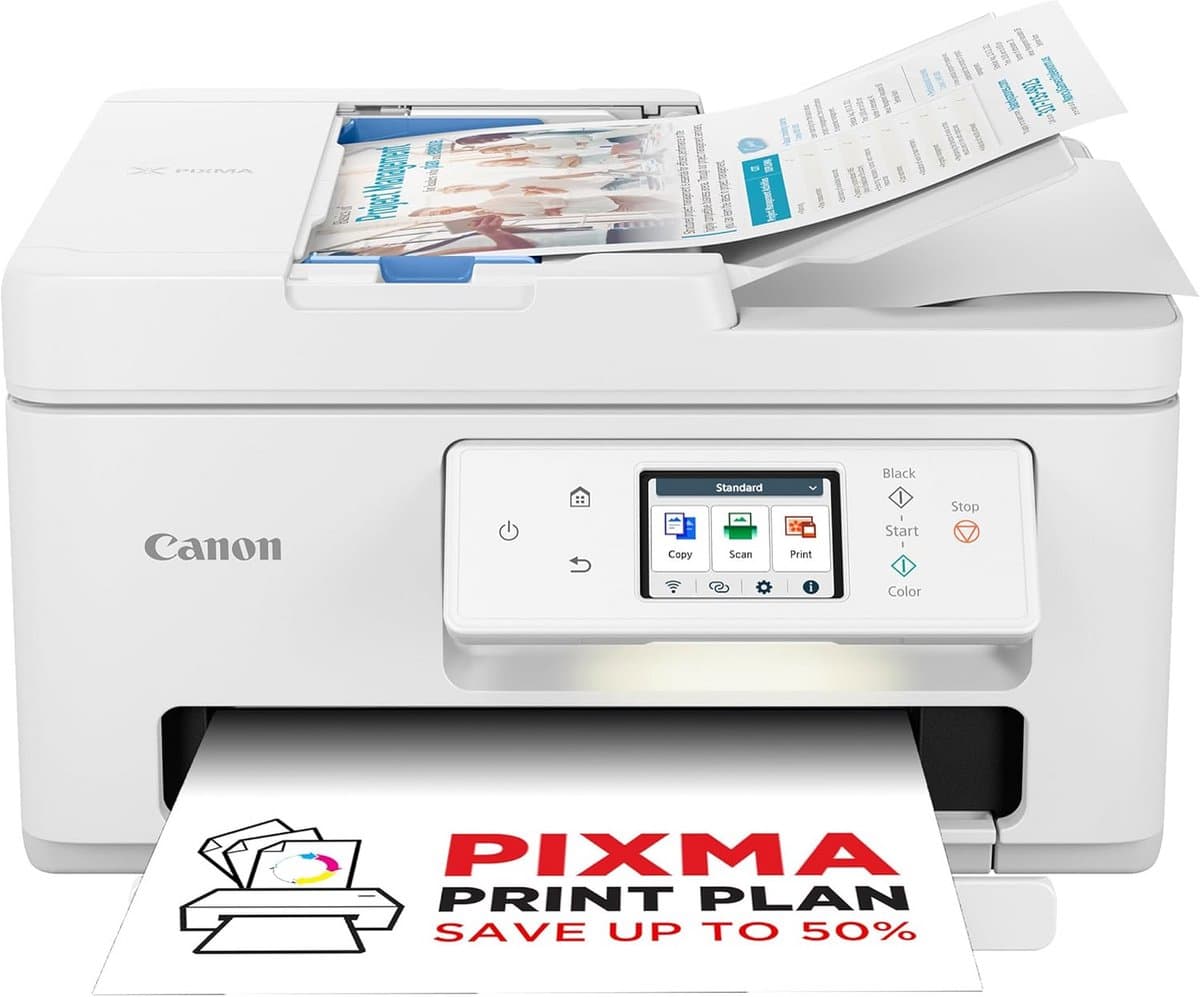 Draadloze Kleuren Fotoprinter met Inkjet Technologie voor Thuisgebruik