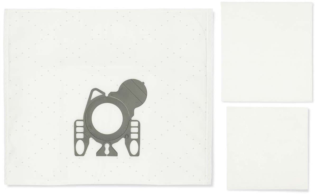 Nedis Stofzuigerzak - 4 Stuks - Synthetisch - Meest verkocht voor: Hoover H60 / Hoover H61 / Hoover H73 / Hoover H77 - Wit