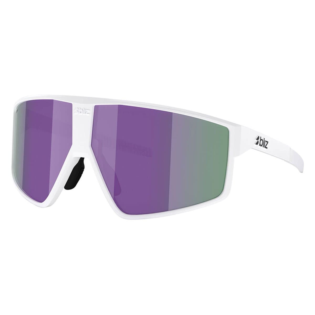 Bliz P002s Zonnebril Transparant Brown w Purple multi/CAT3 Man,Vrouw
