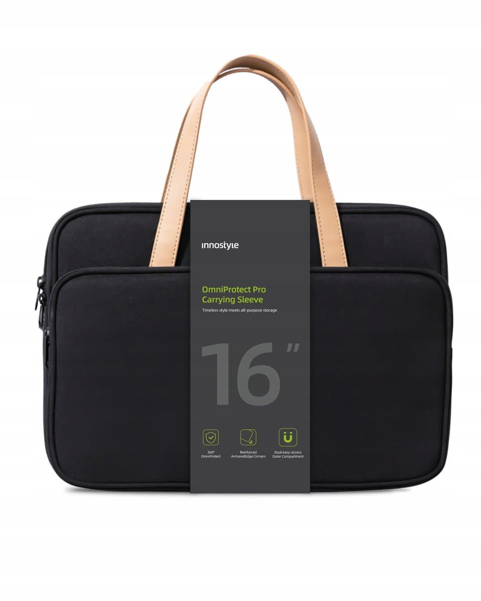 Innostyle Dames Laptoptas 15 6 16 Waterproof Omniprotect Pro Zwart