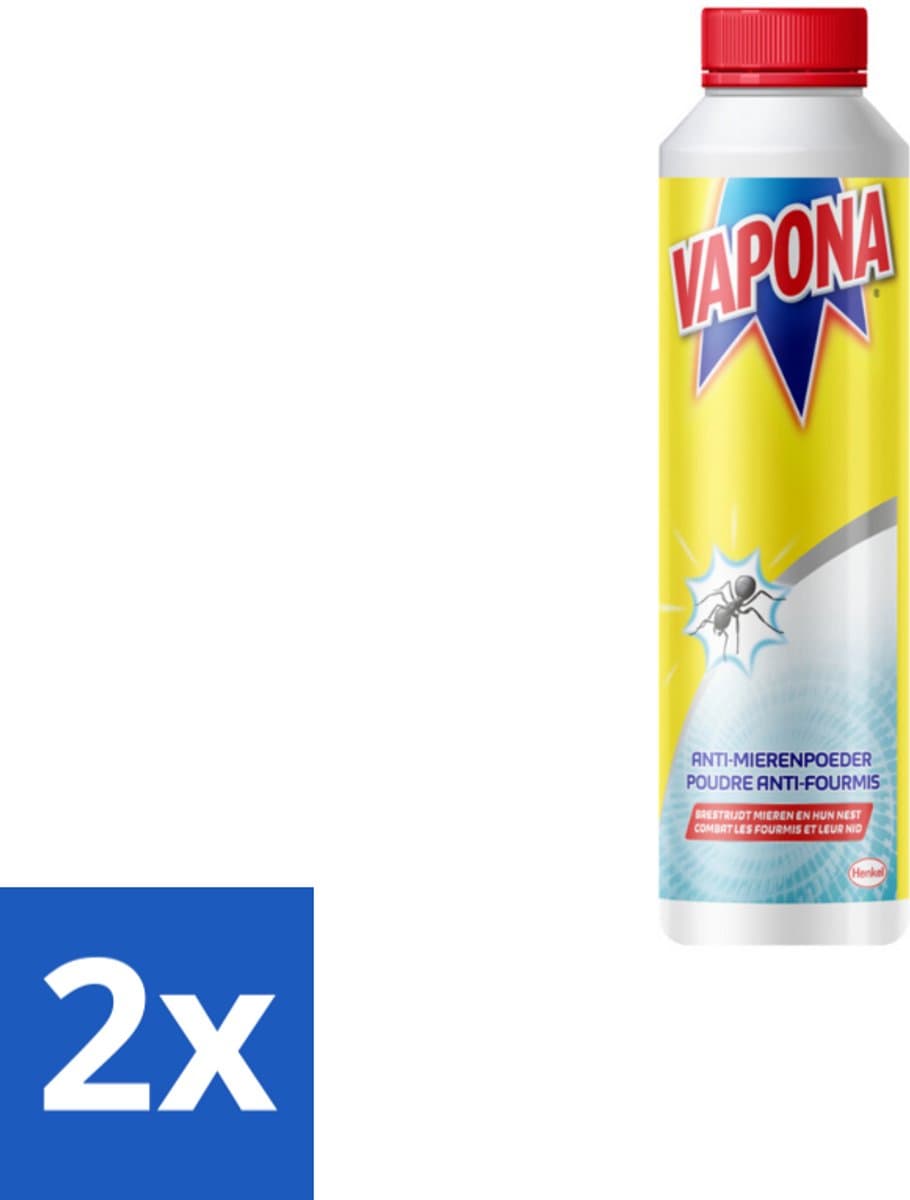 Vapona Mierenpoeder 150 gr - Voordeelverpakking - 2 stuks