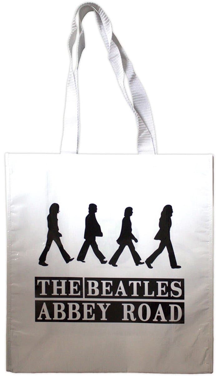The Beatles - Abbey Road Sign Schoudertas/Shopper - Wit