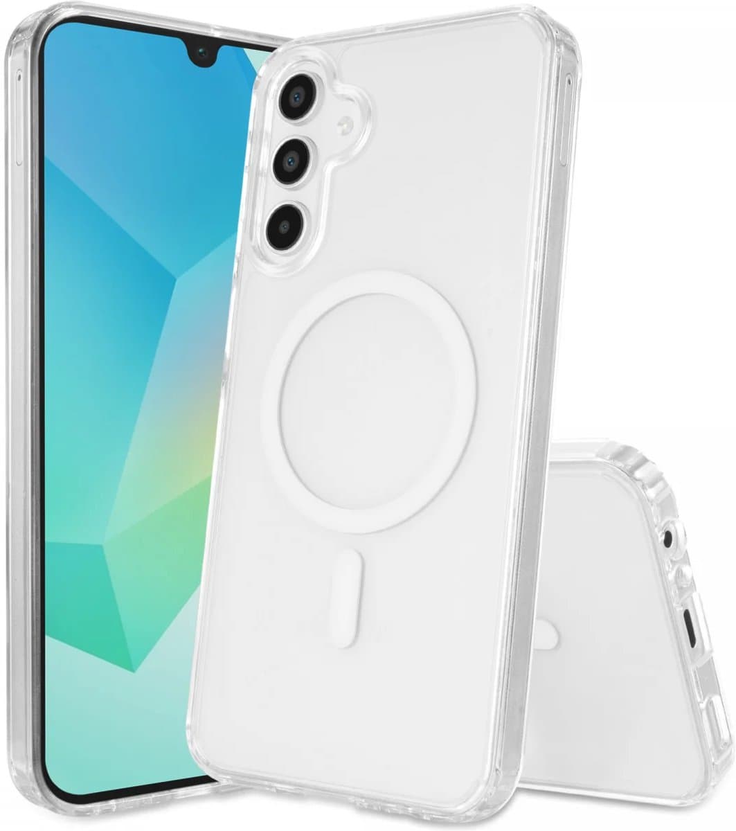 Mobile5 - Samsung Galaxy A16 - Hoesje - Transparant - Geschikt voor Magsafe