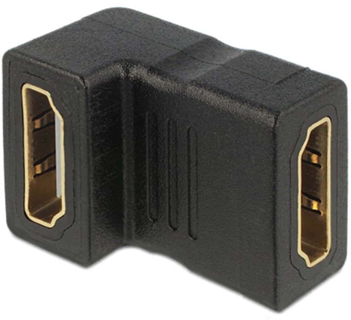 Delock - Adapter HDMI Buchse - HDMI Buchse 90° unten
