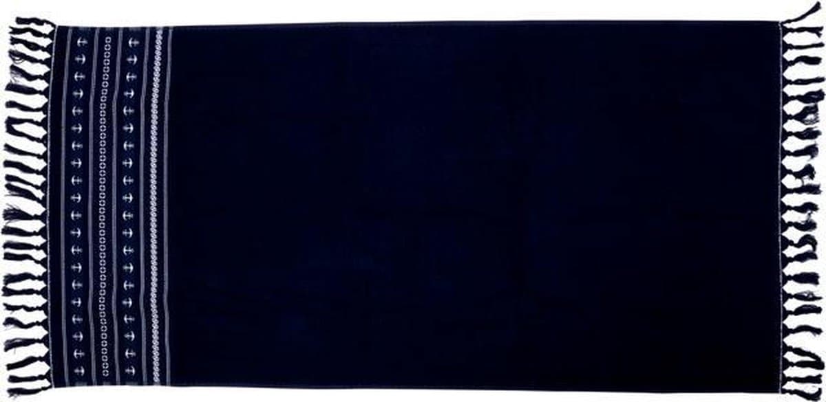 Marine Business Santorini donkerblauwe Strandhanddoek 180 x 100 cm