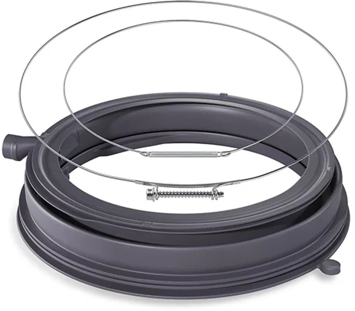 Manchet met 2 knelringen voor Bosch / Siemens wasmachine