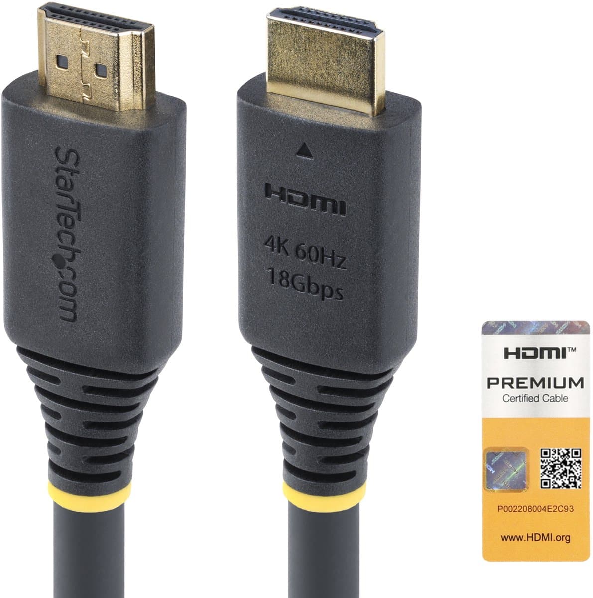 Laptop oplader Startech HDMI2-CABLE-4K60-10M