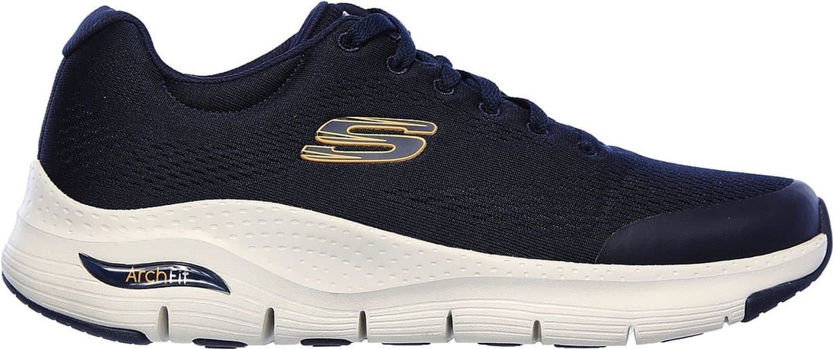 Skechers Arch Fit Heren Sneakers - Navy