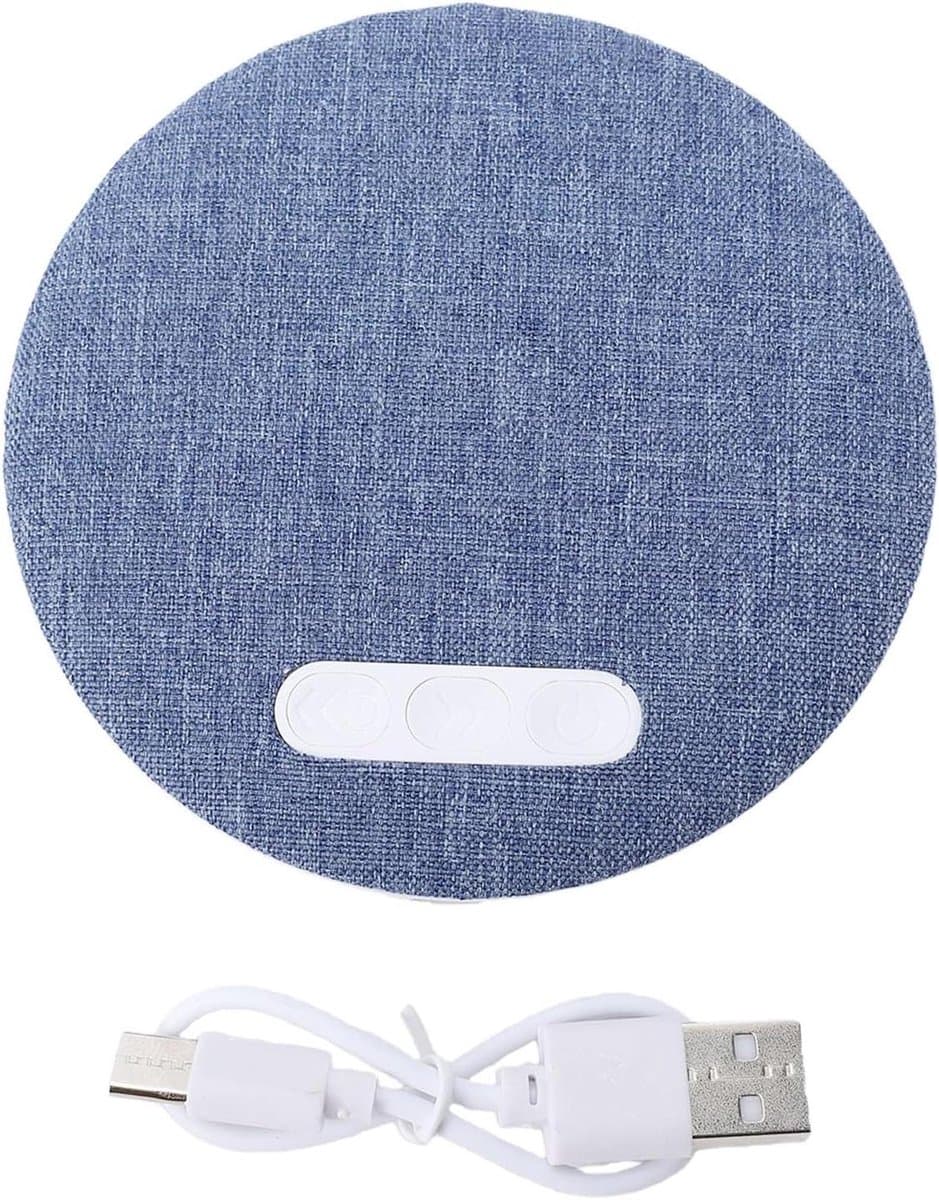 Kussenspreker Bluetooth - Slaapspeaker Dun - Diepe Ontspanning - Automatische Uitschakeltimer - 11mm Dik - Wit
