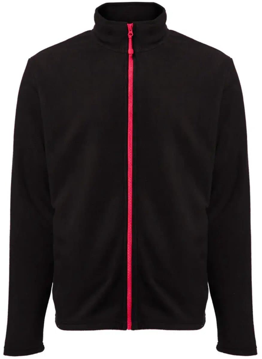 Fleece met rits Black & Match Grizzly