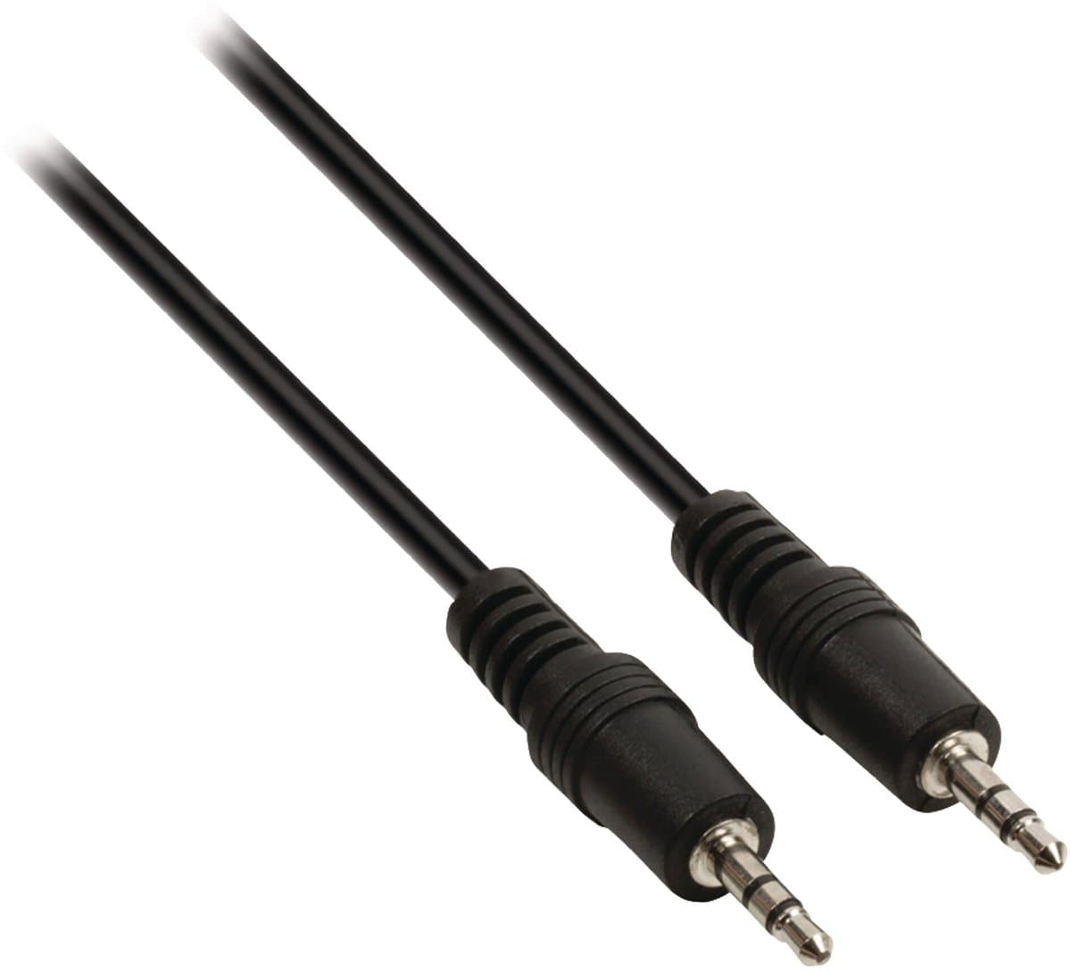 Cablexpert 3.5mm stero audio kabel, Zwart, mini jack verlengkabel, 2 meter