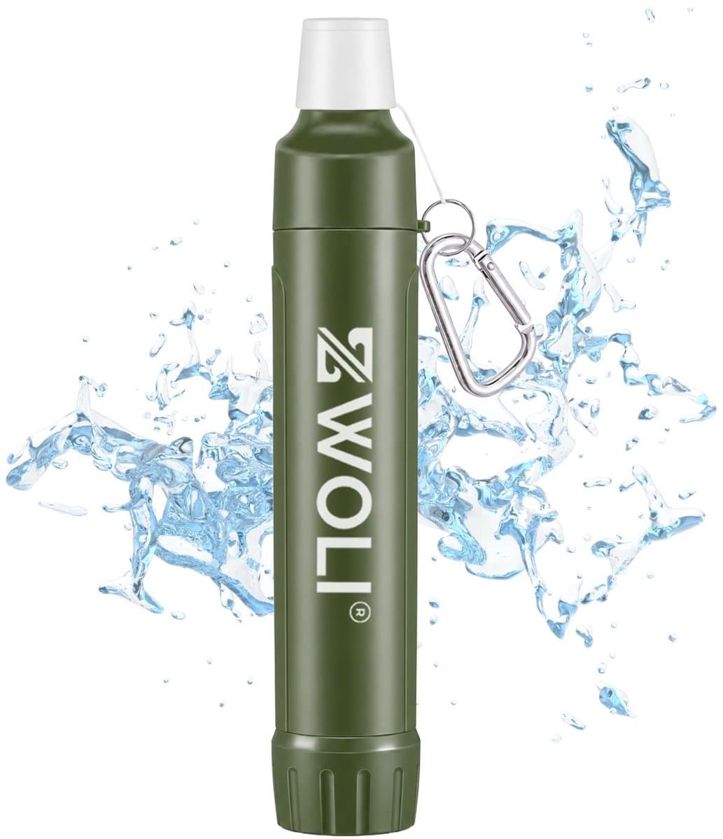 Zwoli Waterfilter - 4000L - Waterzuiveringsapparaat - Noodpakket - Waterfiltersysteem - Groen