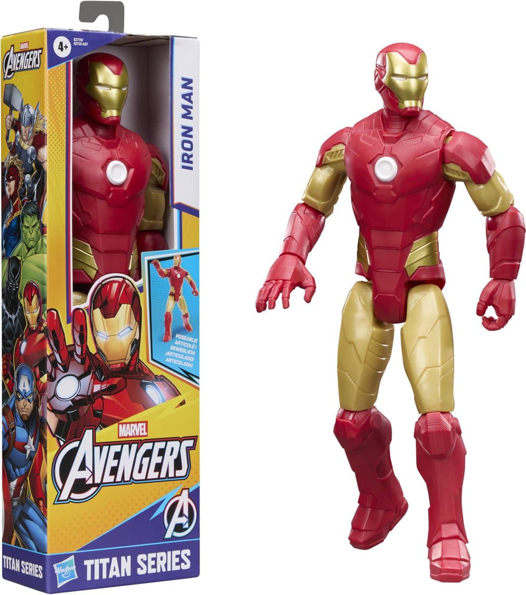 Hasbro actiefiguur Marvel Avengers Iron Man speelgoed 30 cm.