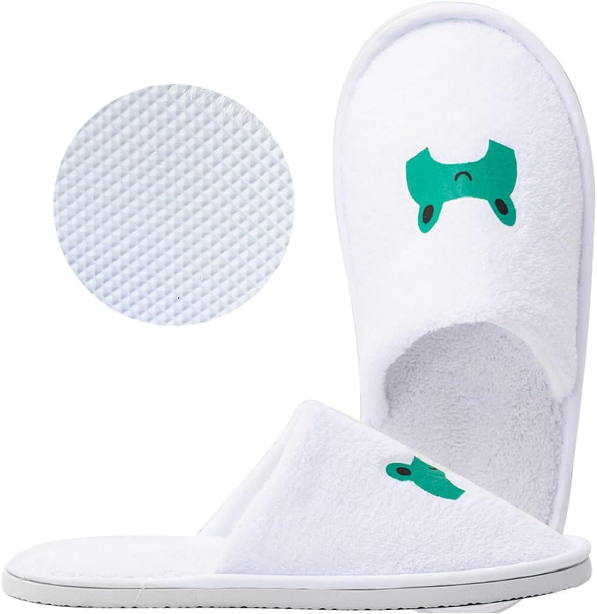Reisschoenen voor kinderen - Fluweel Koraal Antislipzool 7mm - Wit - Maat 30 EU