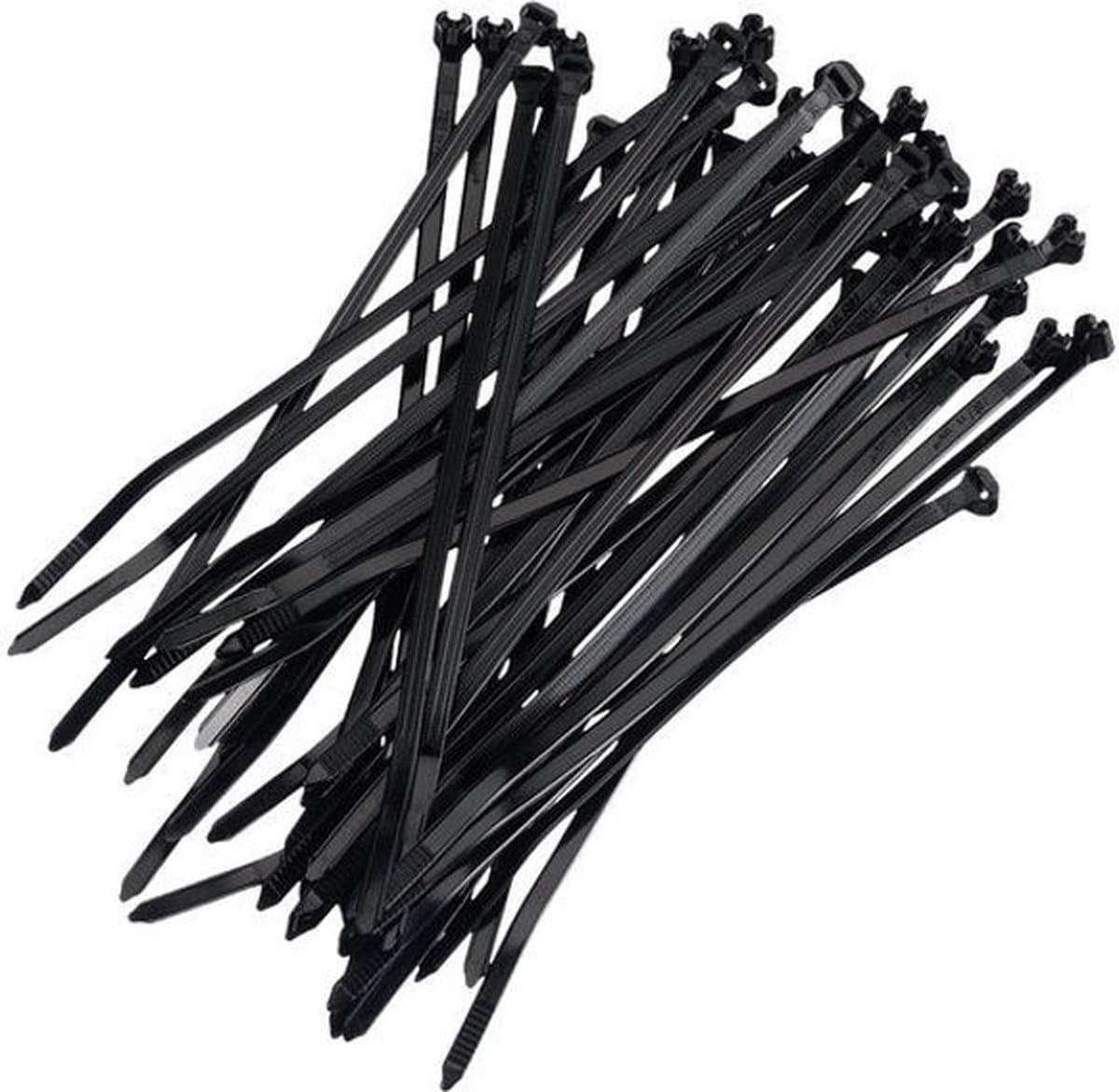 Kabelbandje -MM- 4.8x300 (100st)- ZWART