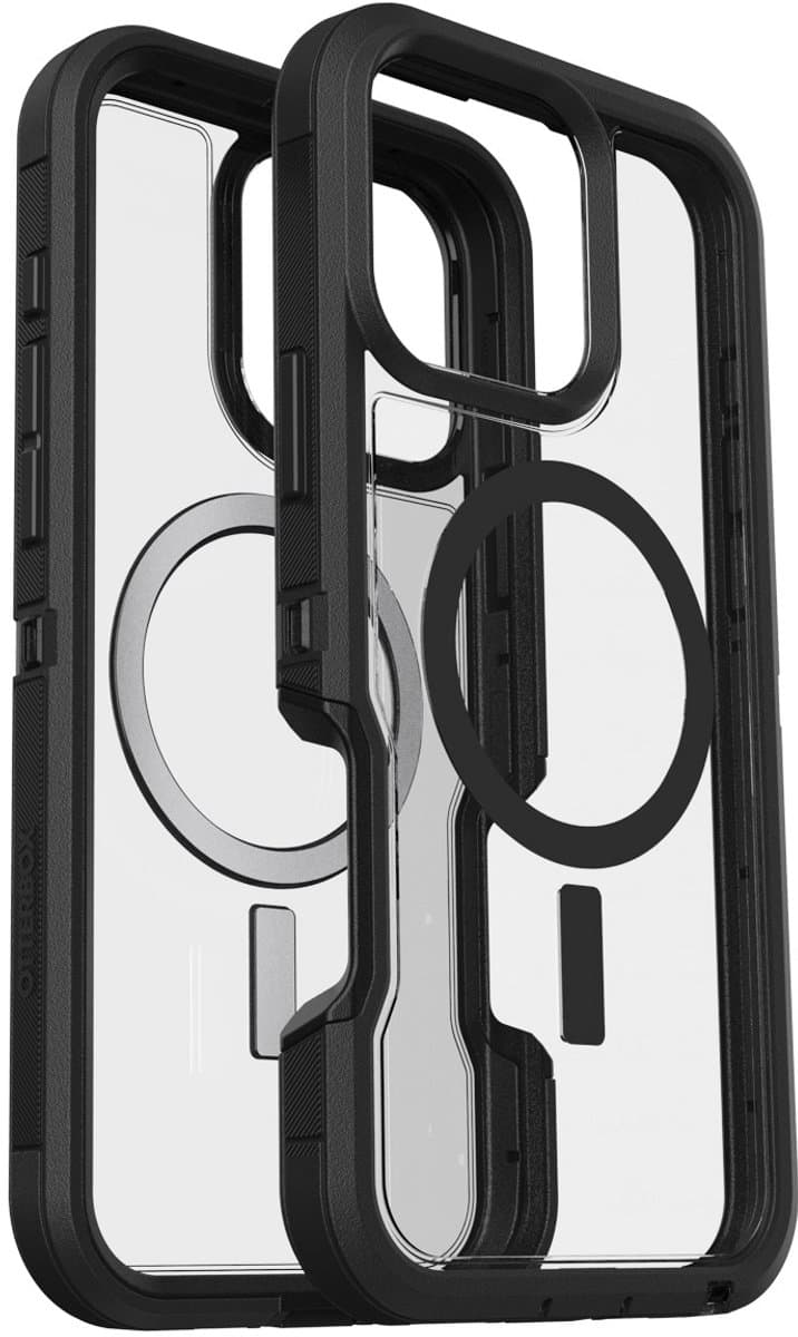 Otterbox Defender XT iPhone 16 Pro Max Back Cover MagSafe Magneet Transparant Zwarte Rand
