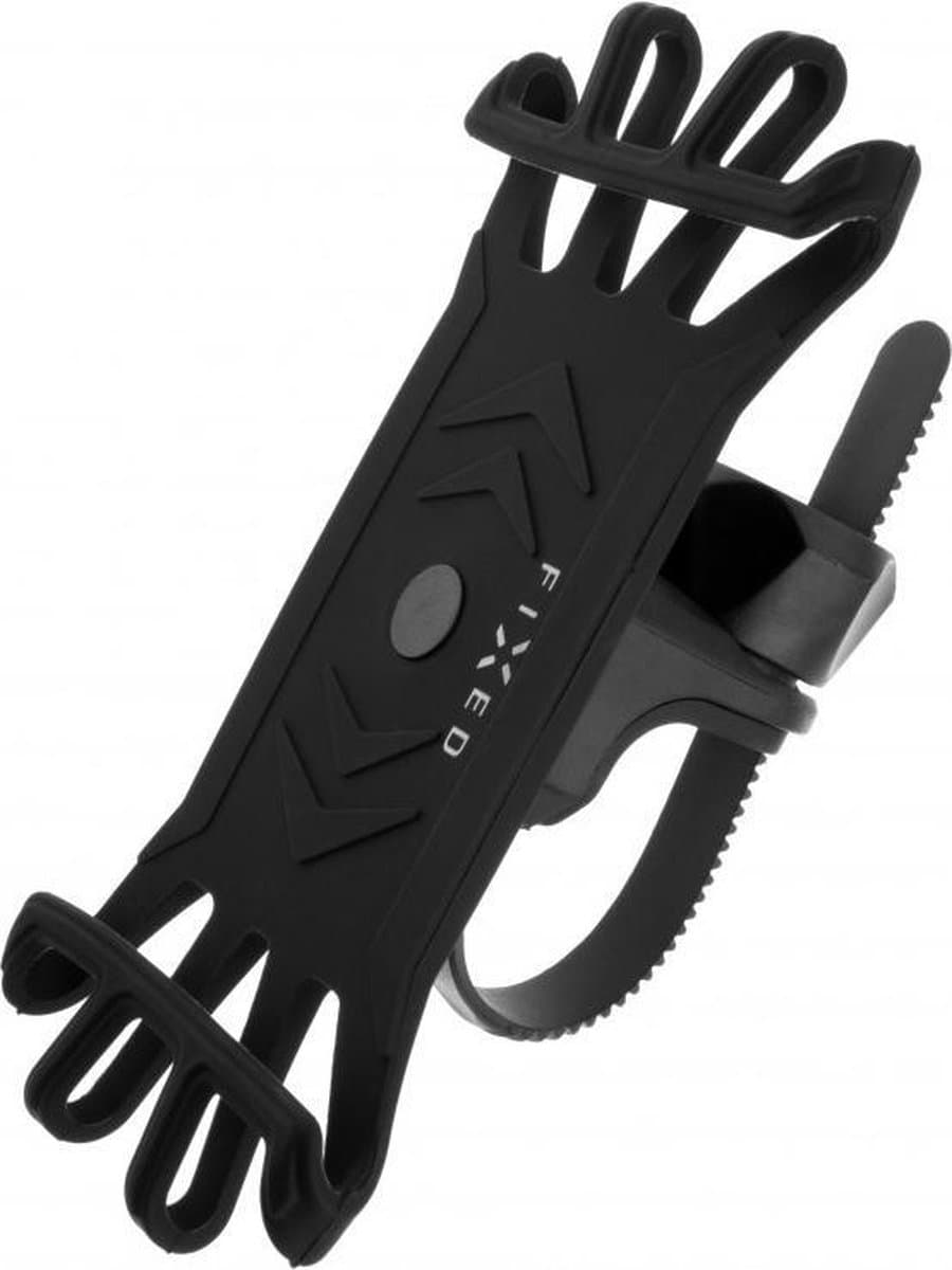 FIXED Bikee telefoonhouder, houder, fiets, motor, universeel, smartphone holder, zwart, 360 graden rotatie, GPS-fietsstuur houder, 10 - 16,5 cm