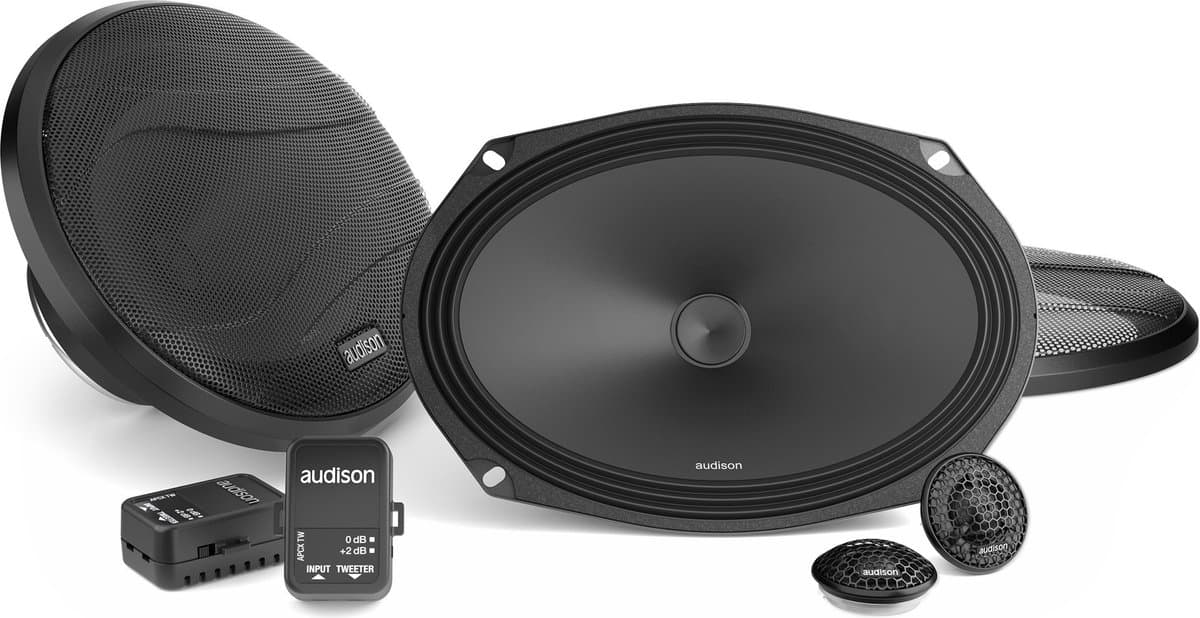 Audison APK 690 composet 6" x 9" uit de Prima lijn met 100 Watt RMS