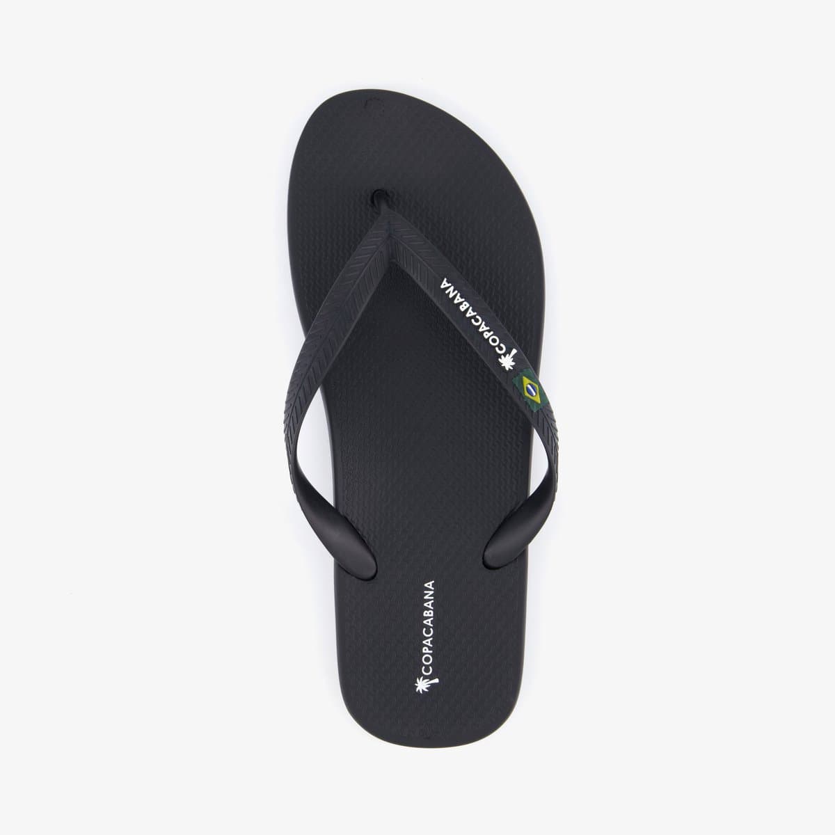 Copacabana Brasil II AD heren teenslippers zwart - Maat 47/48
