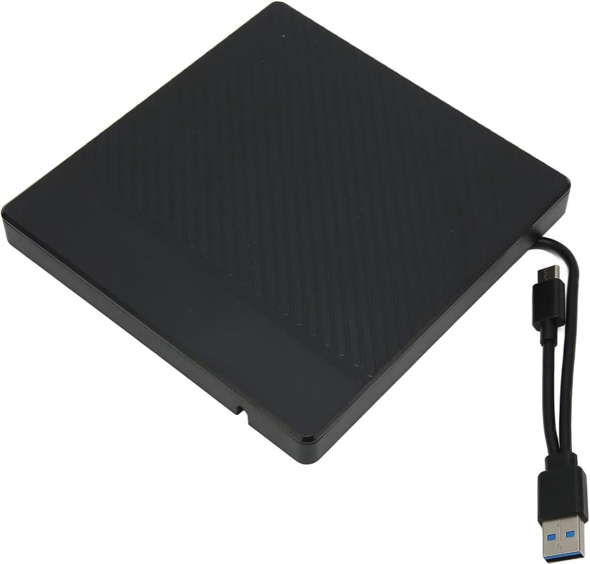 USB 3.0 Externe CD DVD Optische Drive Behuizing - Draagbaar - 5 Gbps Transfer - Type A Type C - Laptop PC