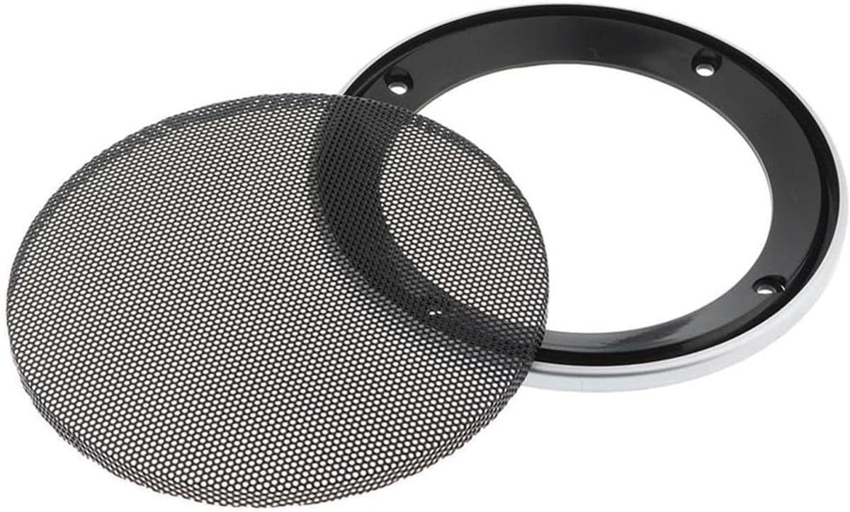 Subwoofer Rooster - Luidspreker Bescherming - Auto Audio - Stalen Gaas - 4-8 inch - Zwart