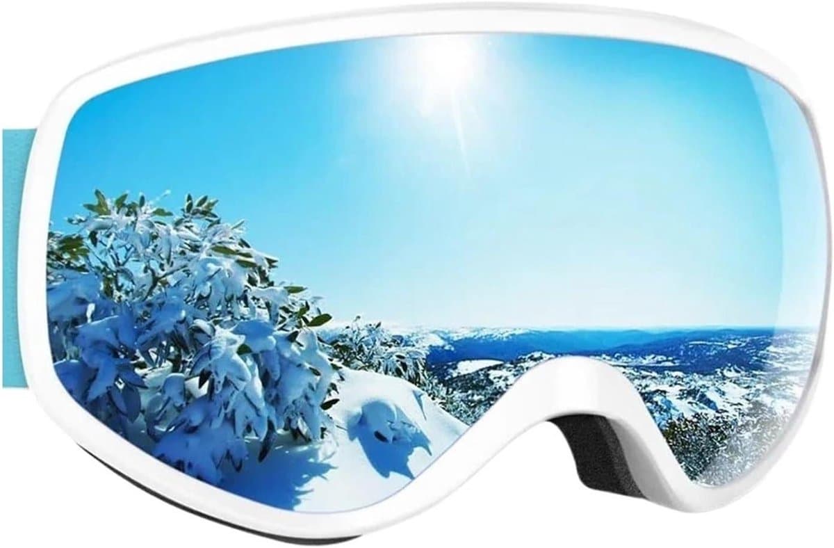 Skibril Kinderen - Ski Goggles - Wintersport Bescherming - Anti-condens UV - 3-10 Jaar - Meerdere Kleuren