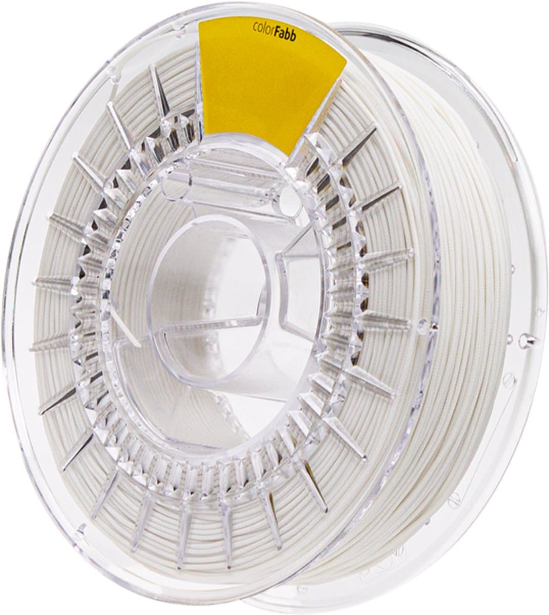colorFabb TPU 95a Wit 3D-printerfilament - 1,75 mm - 700 g - Flexibel en duurzaam - Shore-hardheid 95A - Uitstekende laaghechting