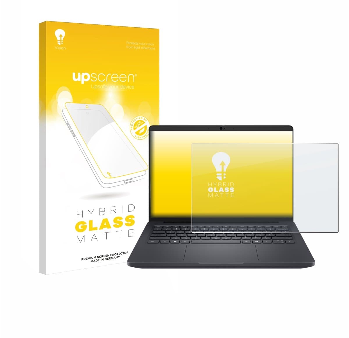 upscreen - Screenprotector voor Dell Pro Max 14 - Folie Beschermfolie Beschermglas matte
