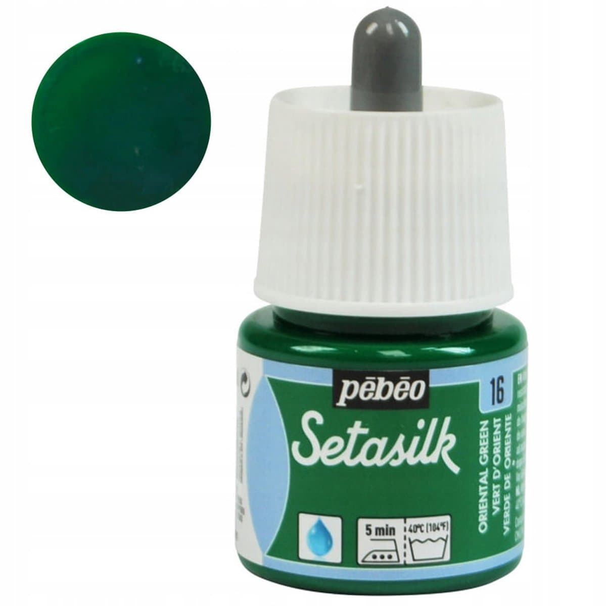 Setasilk Zijdeverf 45ml - 16 Oriental Groen