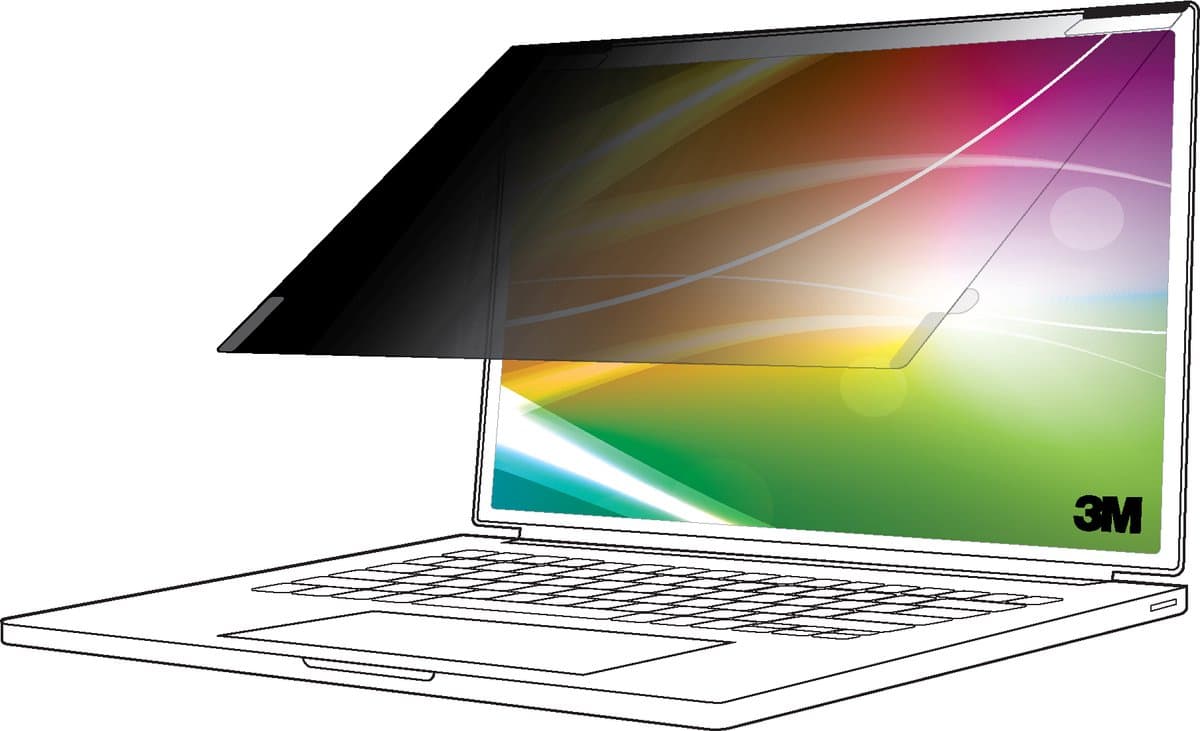3M Bright Screen Privacy Filter voor Microsoft® Surface® Laptop 3 - 5 13.5in, 3:2, BPNMS002
