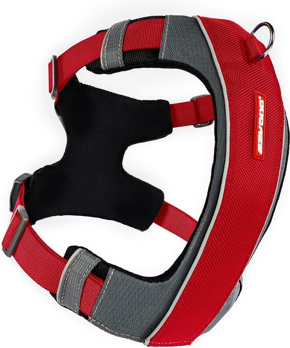 EzyDog X Link Hondentuig Hondentraining - Honden Harnas - M - Rood
