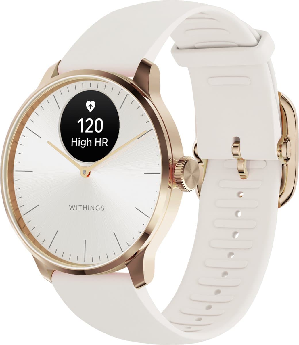 Withings ScanWatch Light - 37mm - Hybride Smartwatch - Zand