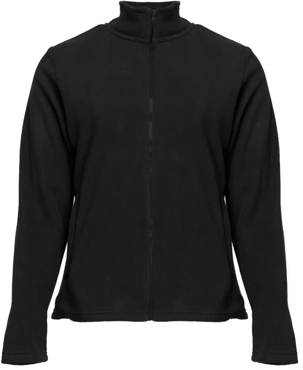 Damesfleece met rits Black & Match Grizzly