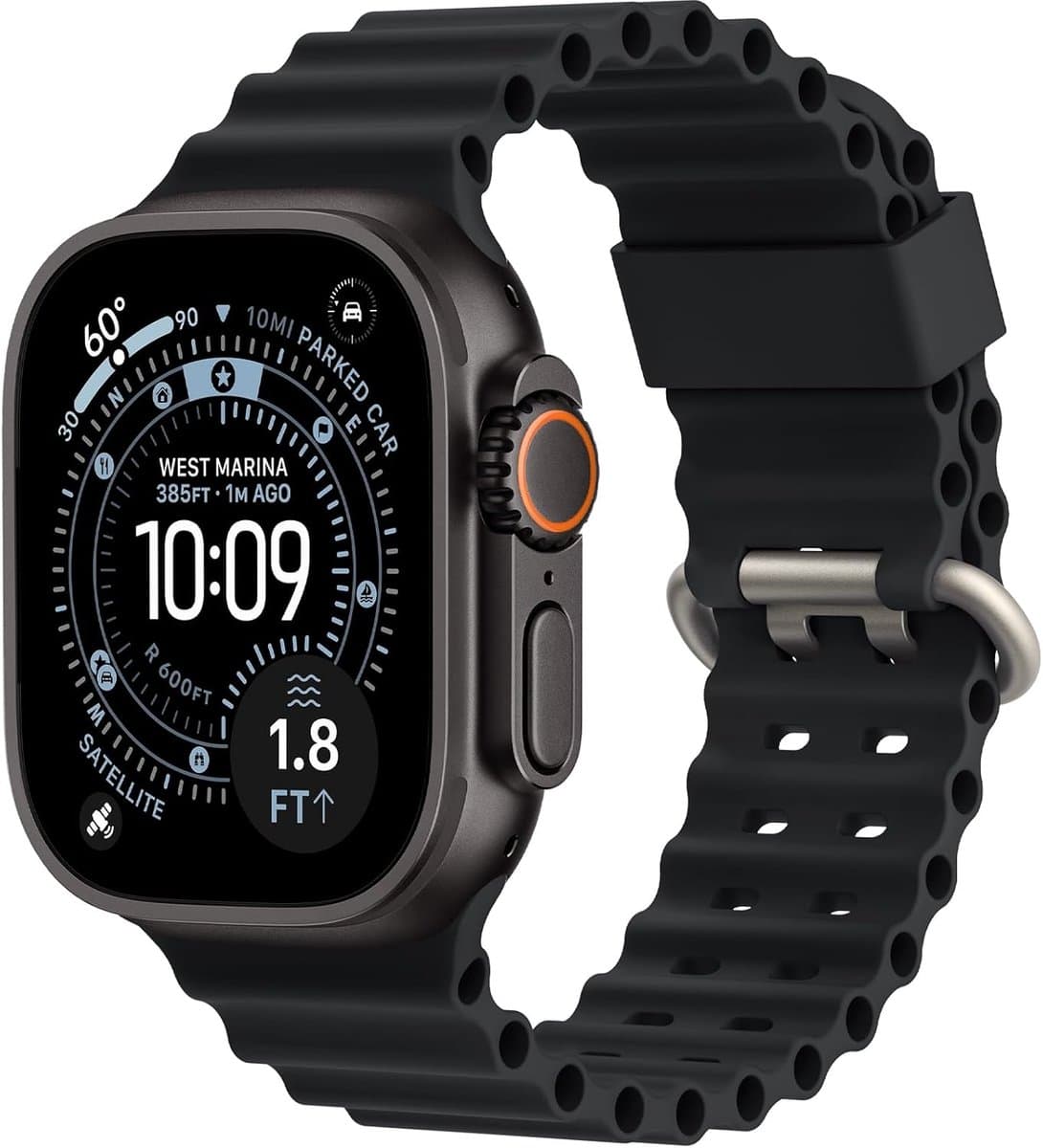 Sportarmband voor Apple Watch 49 mm/46 mm/45 mm - Perforeerbaar - Ademend - Ideaal voor sporters - ShopVlot