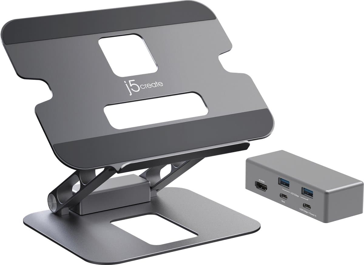 j5create JTS327-N Multi-Angle 4K Docking Stand