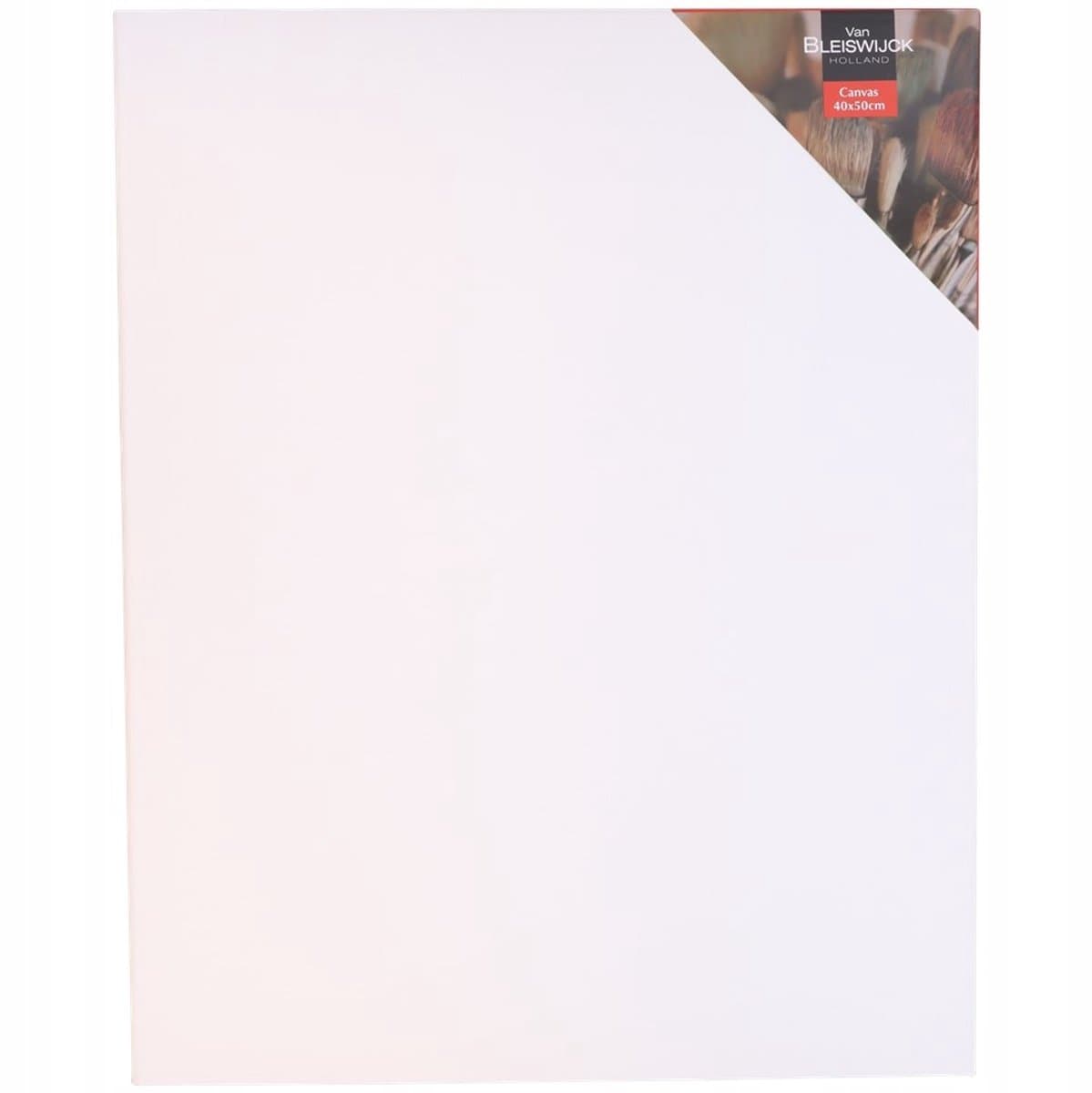 Van Bleiswijck Schilderdoek 40x50 cm - Katoen, Gesso, Klaar voor Gebruik