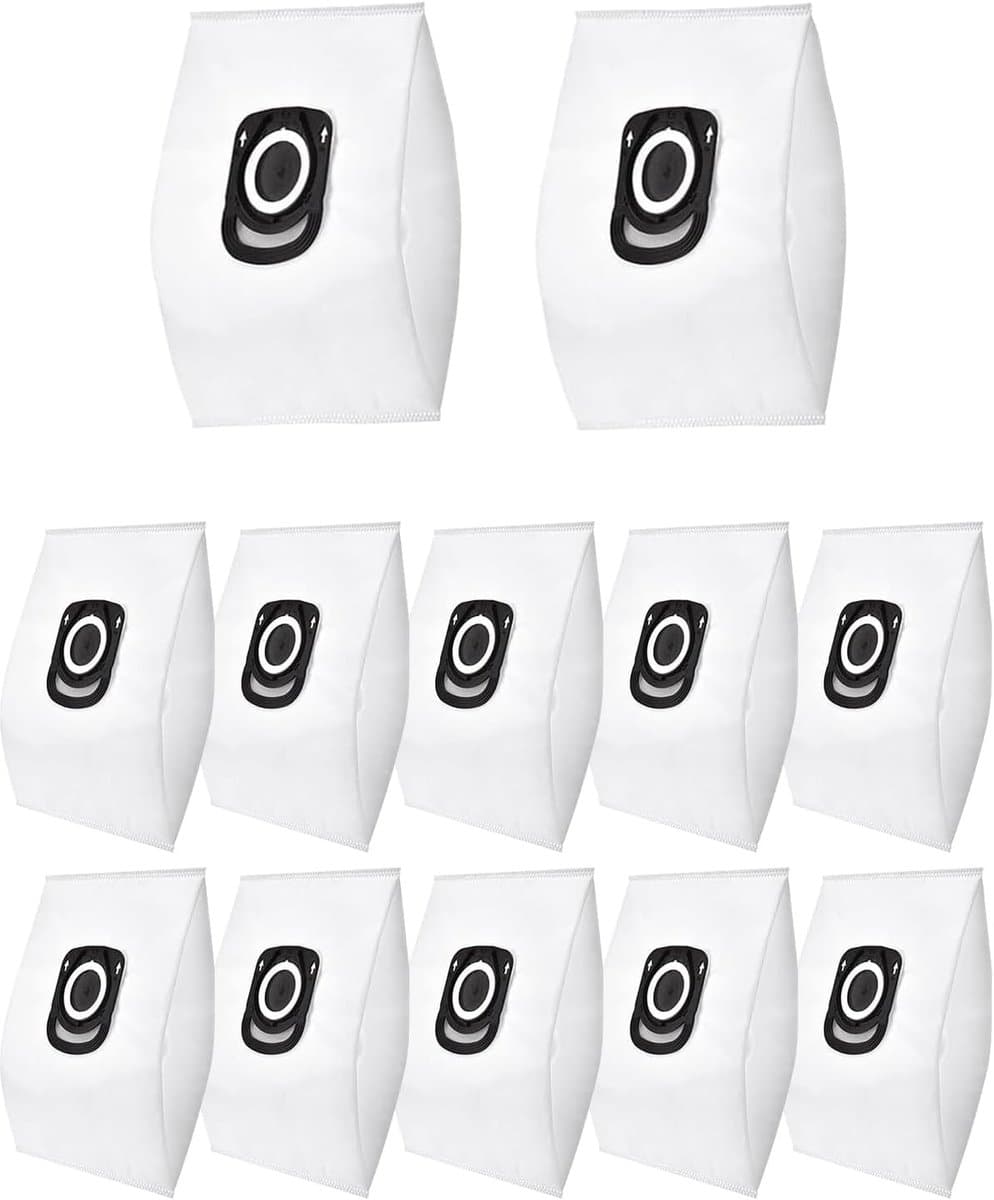 12 stofzuigerzakken compatibel met Rowenta en andere modellen - Hygiene+